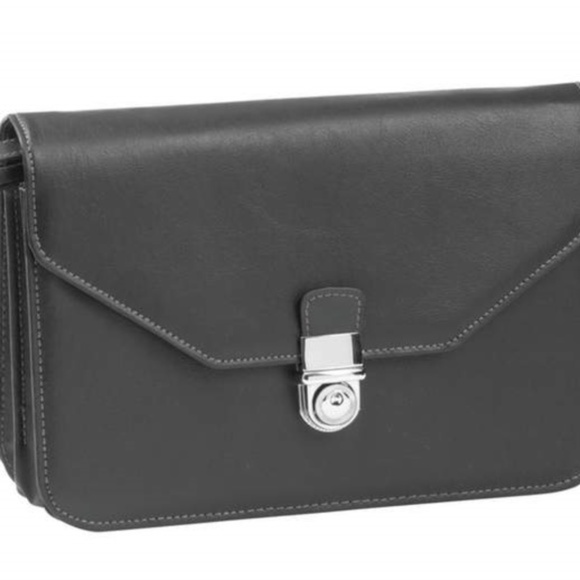Expandable Faux Leather Clutch Purse - Picture 5 of 8
